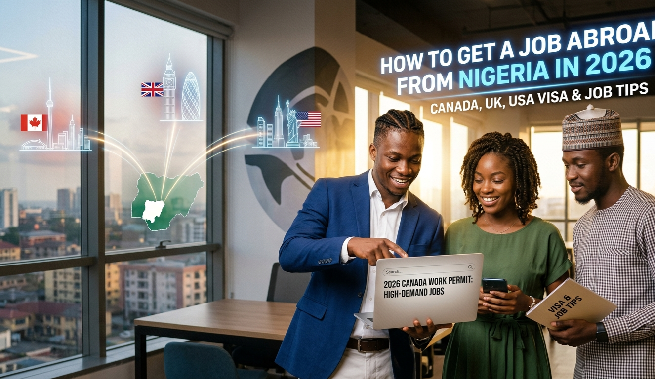 How to Get a Job Abroad from Nigeria in 2026 (Canada, UK, USA Visa & Job Tips)