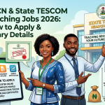 TRCN & State TESCOM Teaching Jobs 2026: How to Apply & Salary Details TRCN & State TESCOM Teaching Jobs 2026: How to Apply & Salary Details