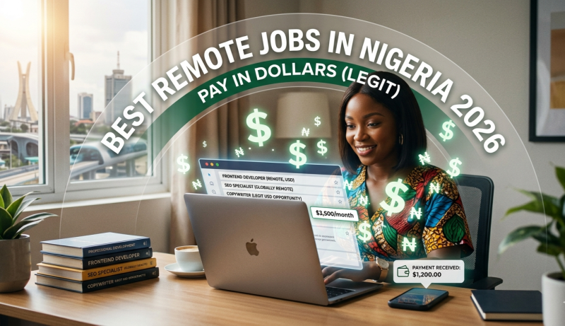 Best Remote Jobs in Nigeria 2026 That Pay in Dollars