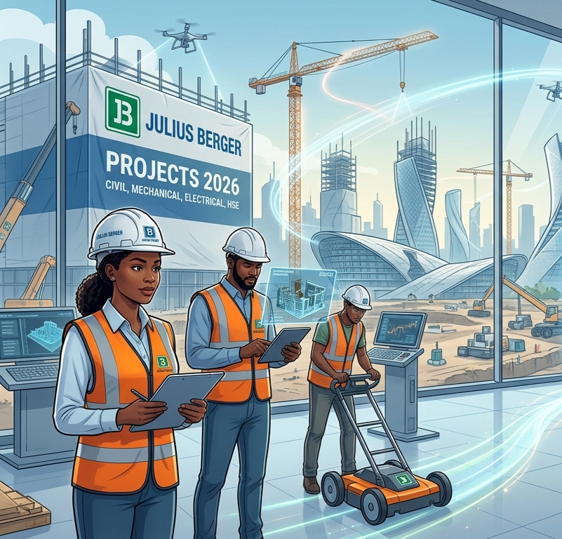 Julius Berger & Construction Companies Recruitment 2026: Engineering & Non-Engineering Jobs