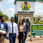 Nigerian Army DSSC 29/2026 Recruitment: Requirements, Application Guide & Deadline Nigerian Army DSSC 29/2026 Recruitment: Requirements, Application Guide & Deadline