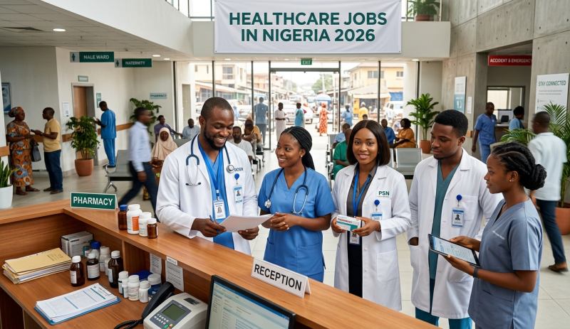 Healthcare Jobs in Nigeria 2026: Doctors, Nurses, Pharmacists & Salary Structure