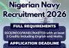 Nigerian Navy Recruitment 2026: Full Requirements, Deadline & Salary Structure