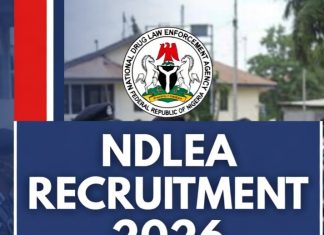NDLEA Recruitment 2026: Narcotics Officers, Shortlist & How to Apply Online NDLEA Recruitment 2026: Narcotics Officers, Shortlist & How to Apply Online