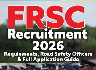 FRSC Recruitment 2026: Requirements, Road Safety Officers & Full Application Guide FRSC Recruitment 2026: Requirements, Road Safety Officers & Full Application Guide