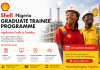 Shell Nigeria Graduate Trainee Programme 2026: Application Guide & Deadline