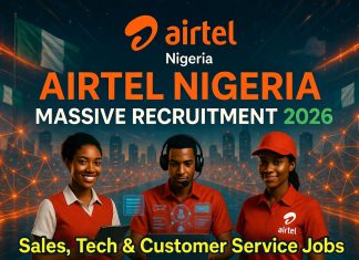 Airtel Nigeria Massive Recruitment 2026: Sales, Tech & Customer Service Jobs