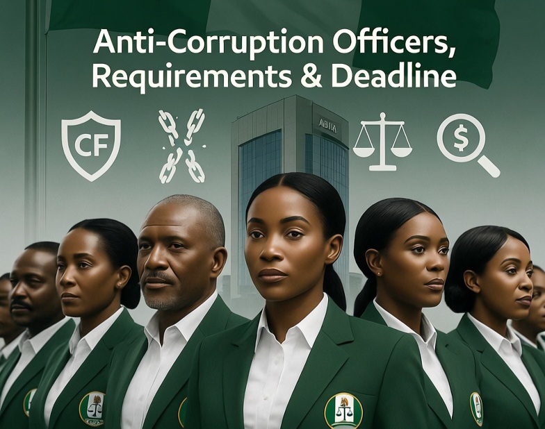 EFCC Recruitment 2026: Anti-Corruption Officers, Requirements & Deadline