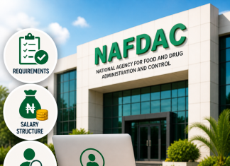 NAFDAC Recruitment Portal 2026: Full Requirements, Salary Structure NAFDAC Recruitment Portal 2026: Full Requirements, Salary Structure