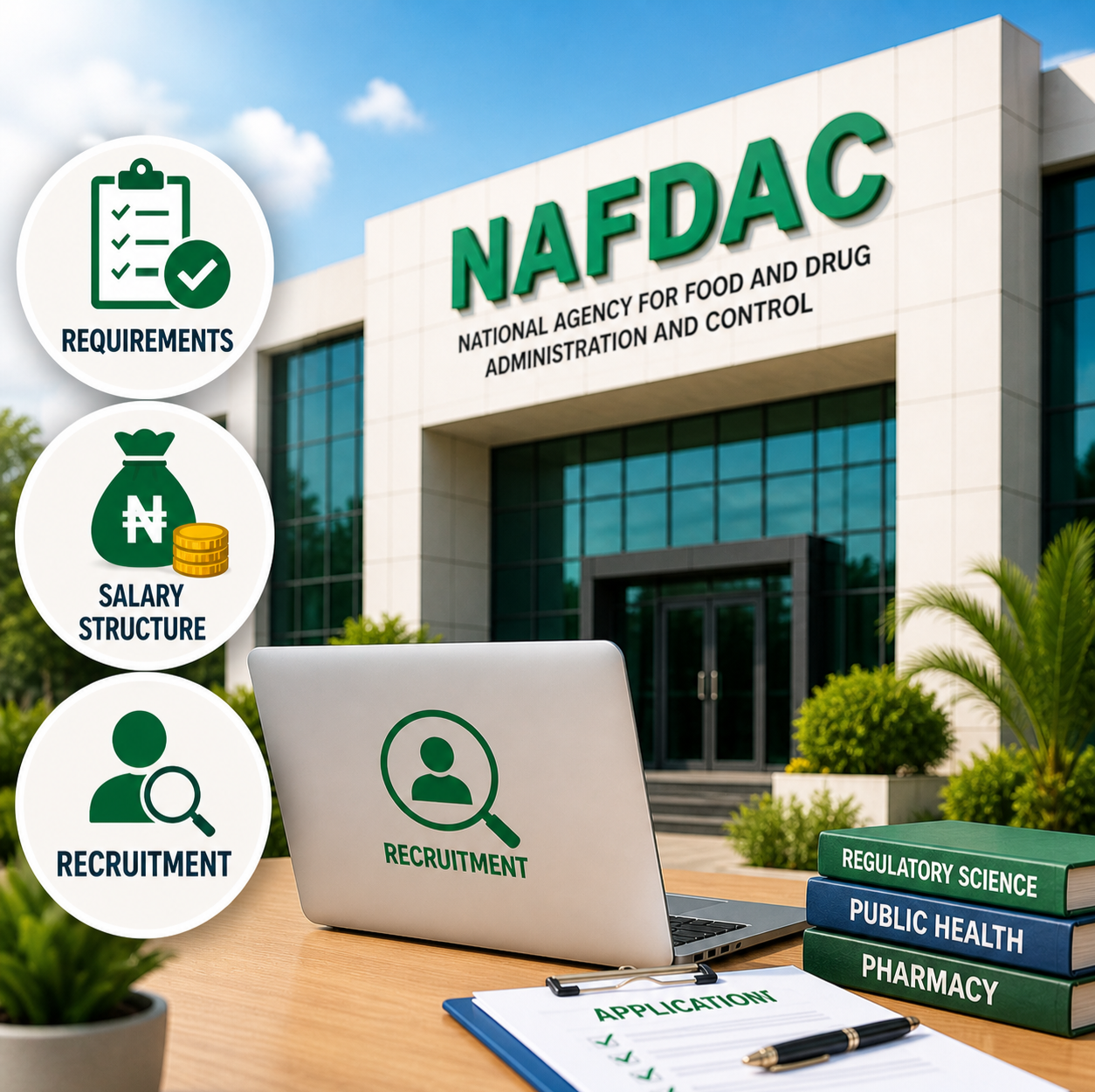 NAFDAC Recruitment Portal 2026: Full Requirements, Salary Structure