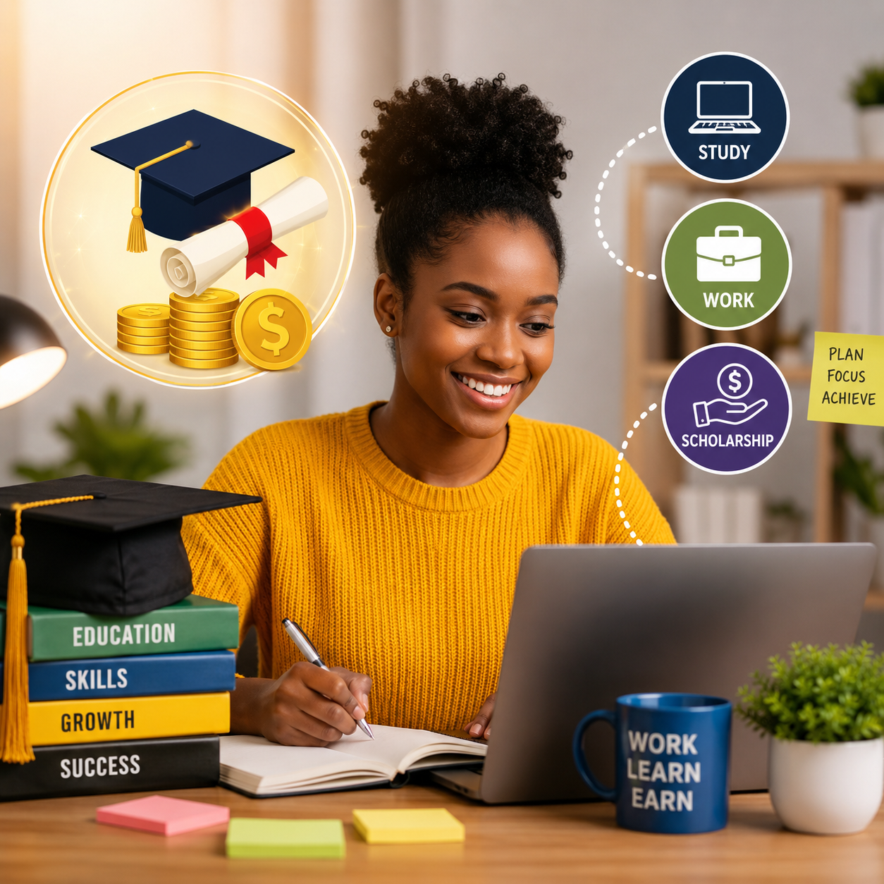 How to Get Scholarship Jobs in Nigeria 2026 (Study While Working)