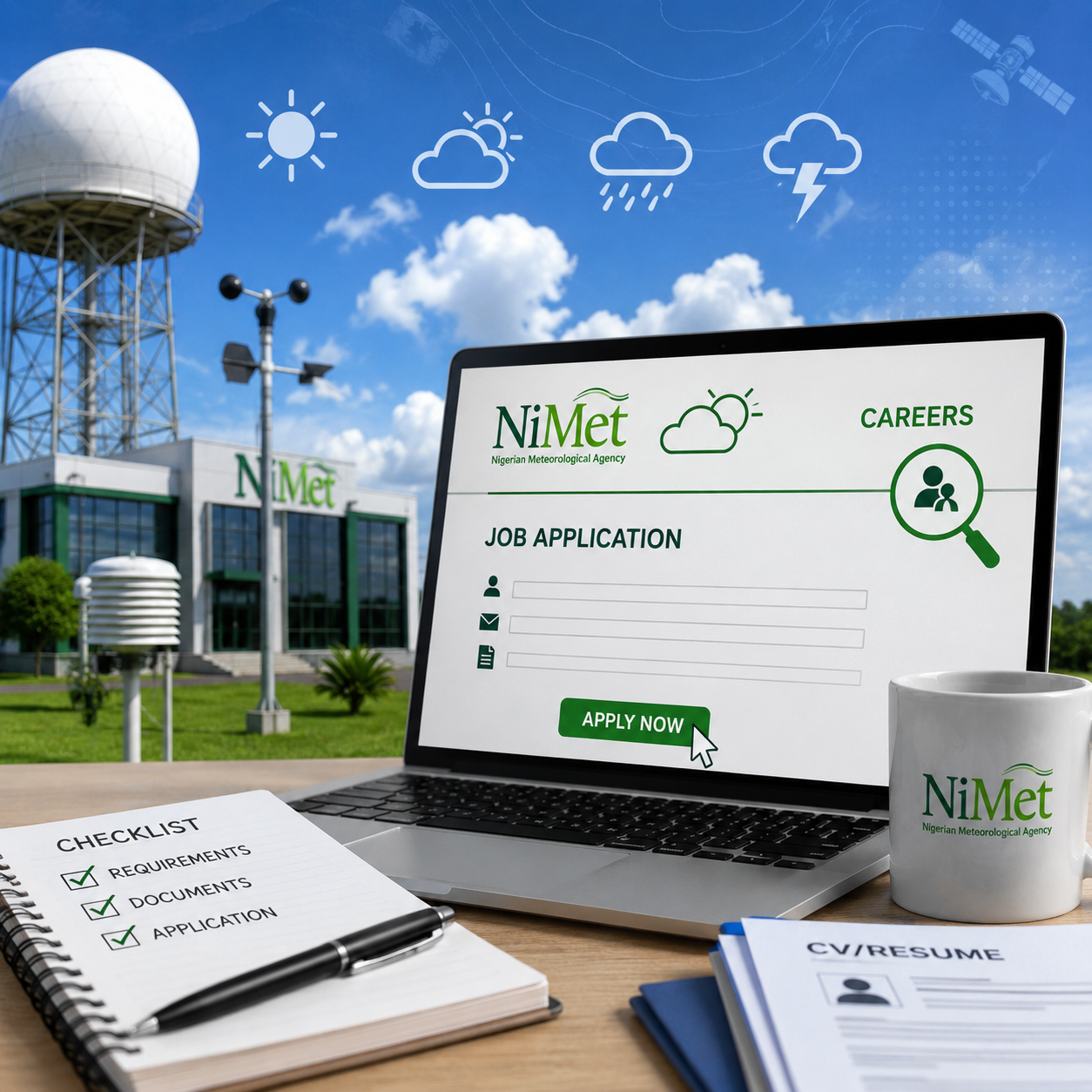 How to Apply for Nigerian Meteorological Agency (NiMet) Jobs 2026