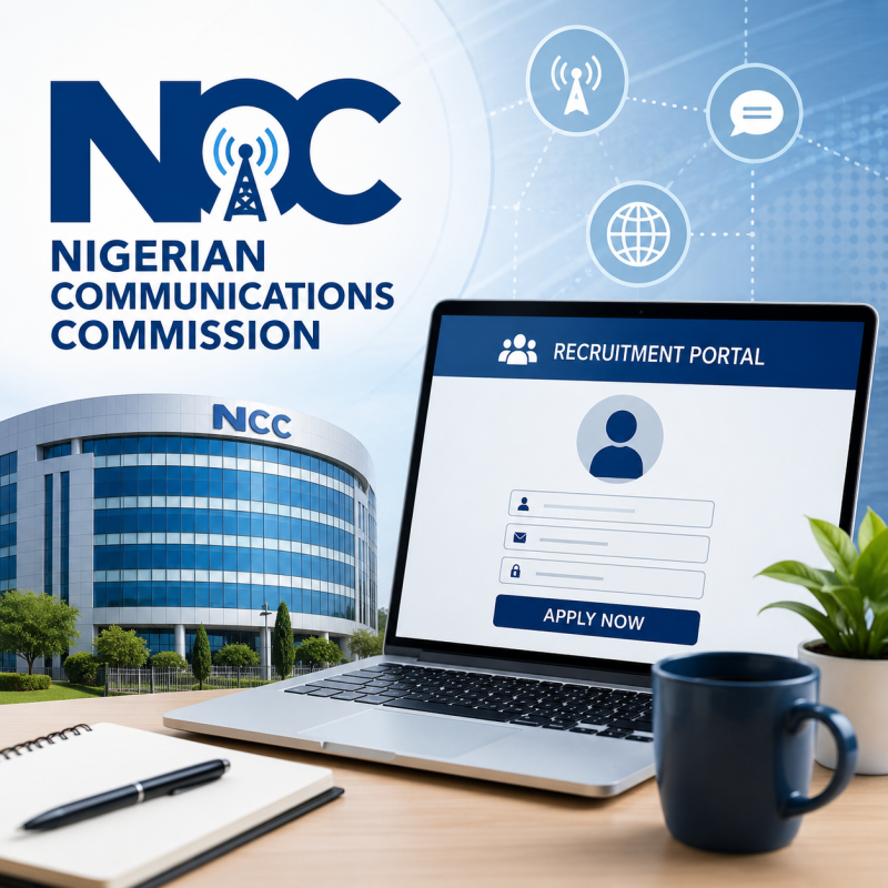 Nigerian Communications Commission (NCC) Recruitment Portal 2026