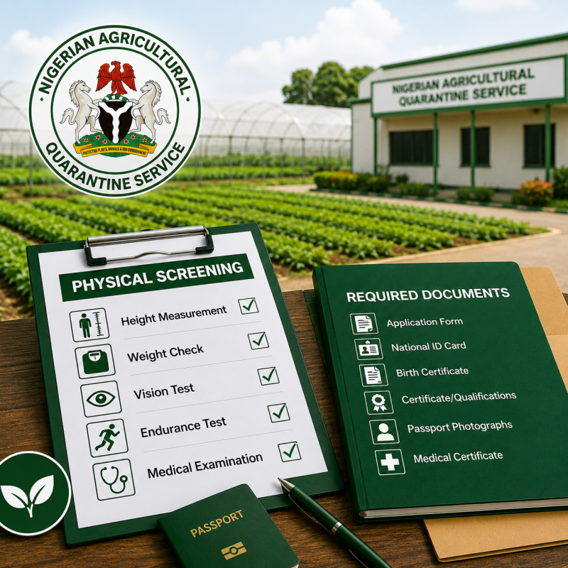 NAQS Physical Screening Protocols 2026: Guidelines, Required Documents and Important Instructions